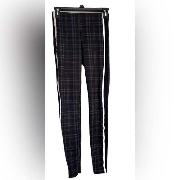 ZARA Trafaluc Collection Plaid High Waisted Stretchy Leggins Size: XS - Picture 1 of 10